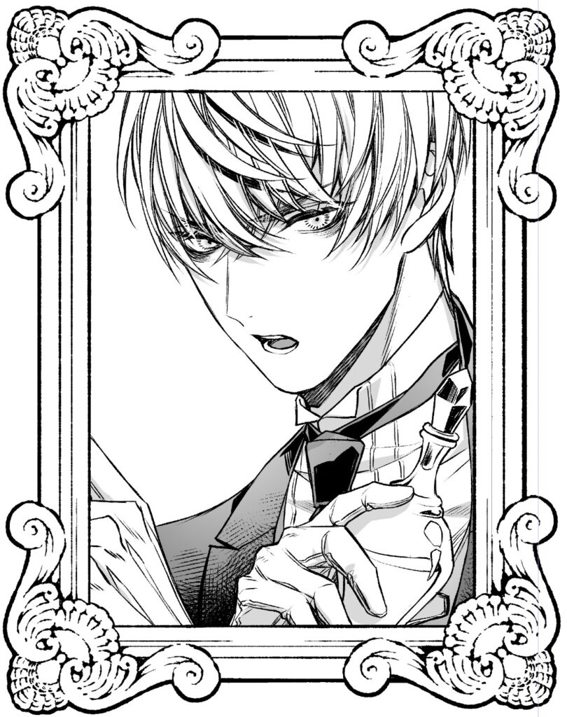 崩壊モラリティ〜変態的露出衣装の異世界転生だけど執事への恋を貫きます〜 登場人物 アルバート キャラクタービジュアル