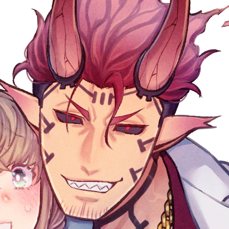 女勇者と魔王軍幹部 登場人物 エンゴク（魔王軍幹部） キャラクタービジュアル